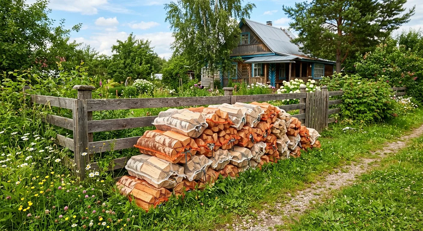 Дрова для дачи в Бородине
